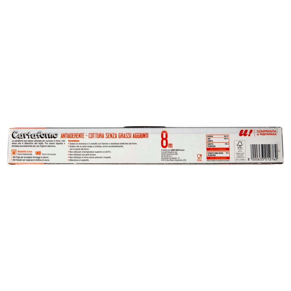 Cartaforno 8 m U! Confronta e Risparmia